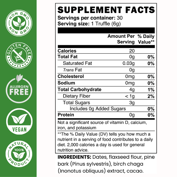 Cacao Chaga Chews